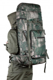 Рюкзак туристический Оптимал 6, мох, 70 л, ТАЙФ