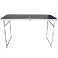 Стол складной  (120*60*50/70 см, алюминий)