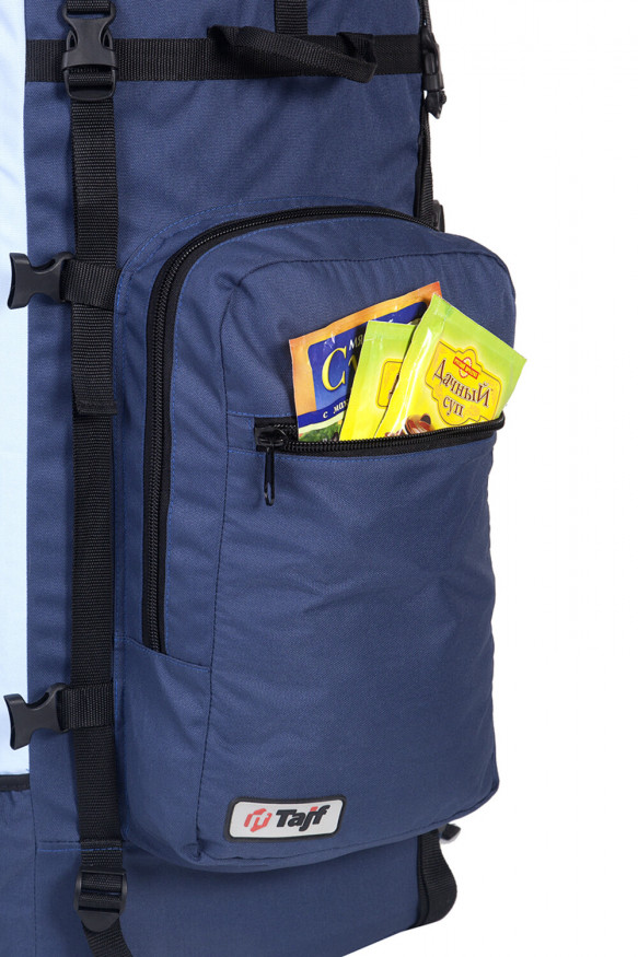 Рюкзак туристический Оптимал 4, синий-голубой, 120 л, ТАЙФ