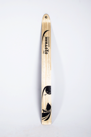 Лыжи ОХОТНИК, дерево-пластик, длина 155 см, ширина 15 см