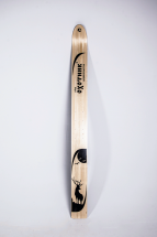 Лыжи ОХОТНИК, дерево-пластик, длина 155 см, ширина 15 см