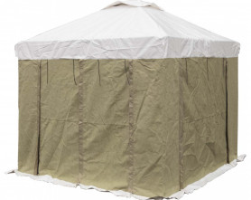 Палатка сварщика 3х3 м (ПВХ+брезент)